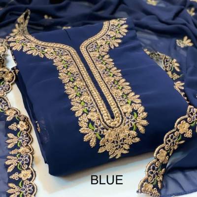 Sagun vol 2 by Maa Swaroop Embroidery Work Georgette Salwar Kameez